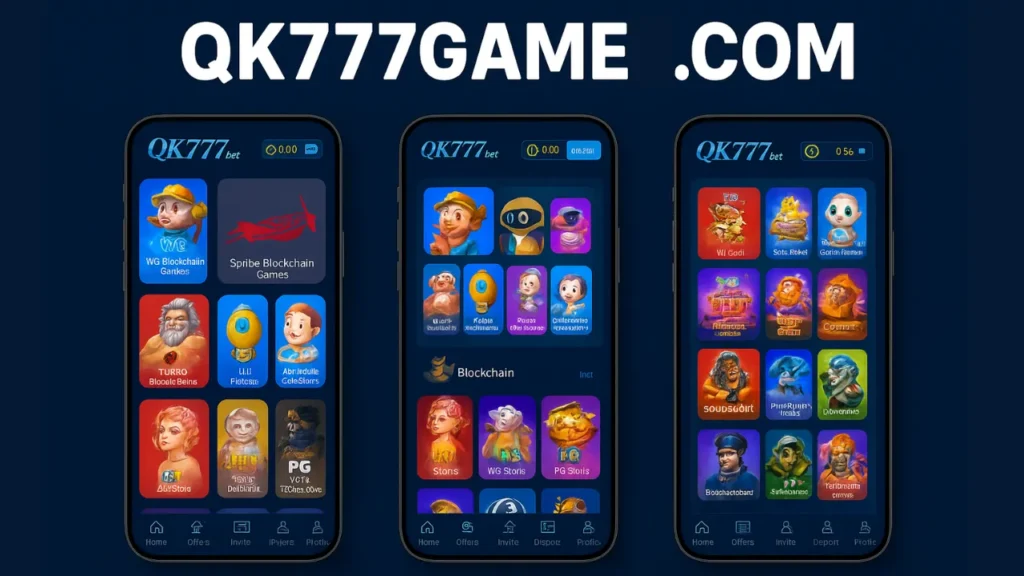 QK777 Game Image with popular games